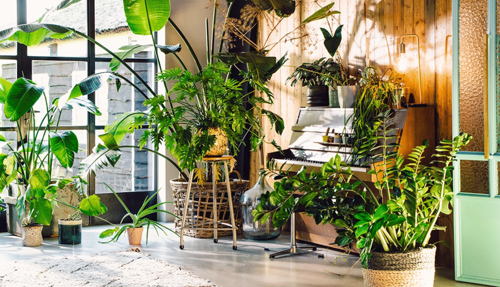 Indoor Plants Interior Design
